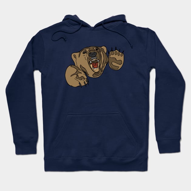 Bear Hoodie by scdesigns